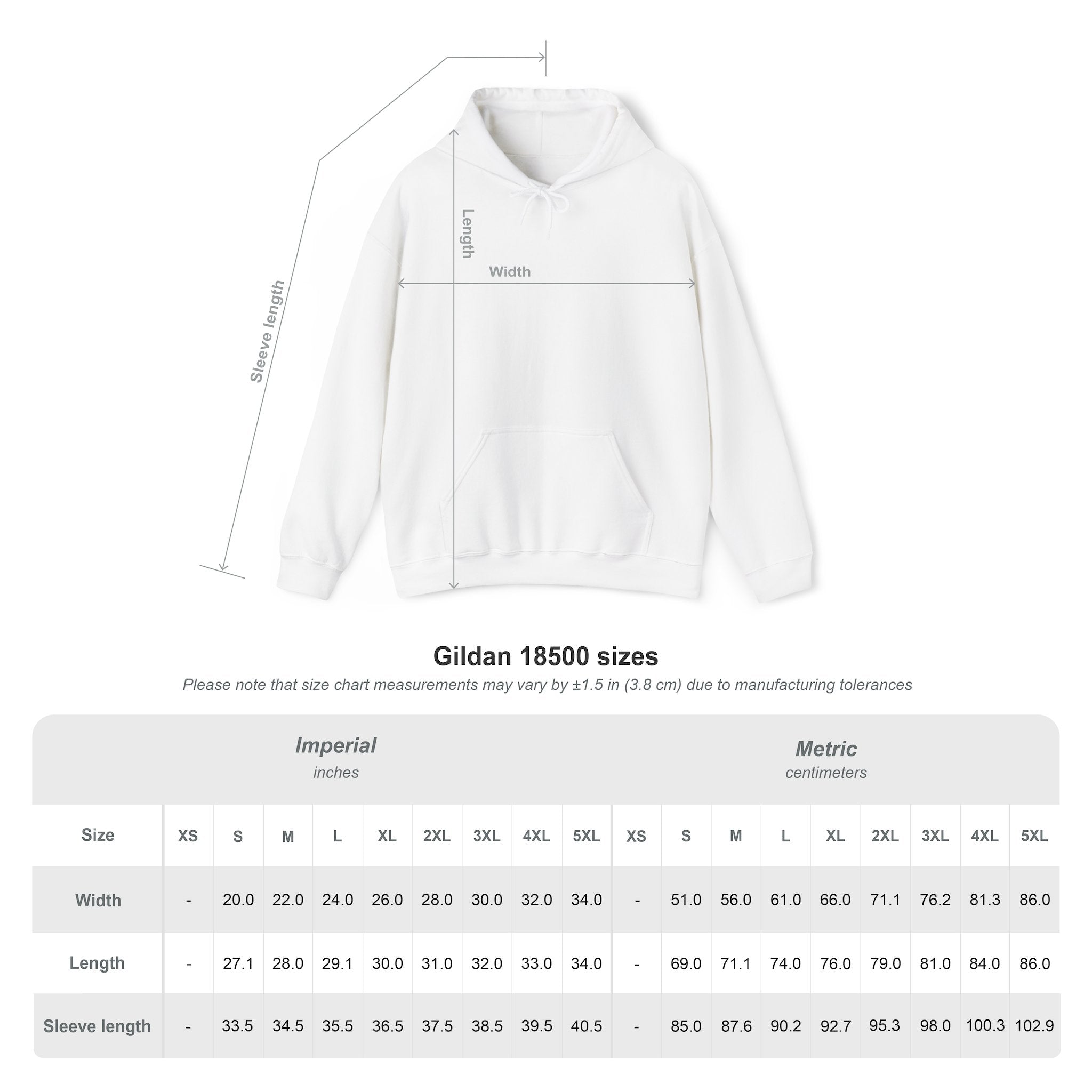 Gibberish! Unisex Hoodie (White Text)